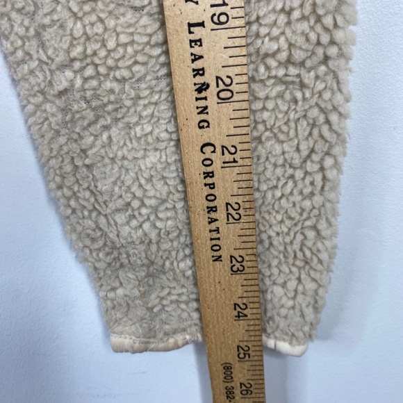 Patagonia Retro-X Full Zip Fleece Jacket M High Deep Pile Sherpa Cream Teddy - Picture 11 of 12